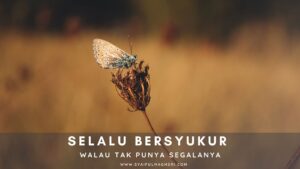 Selalu Bersyukur - Syaiful Maghsri.com