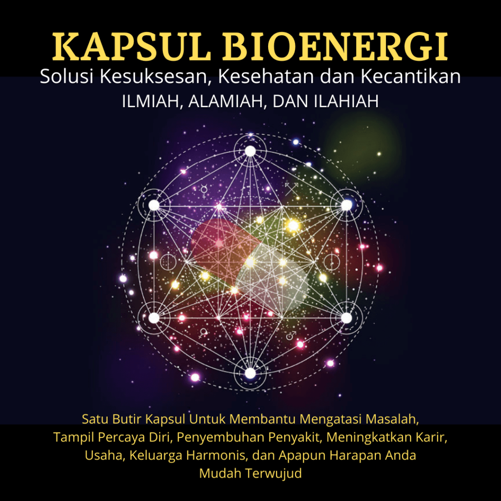Kapsul Bioenergi - Syaiful Maghsri.com